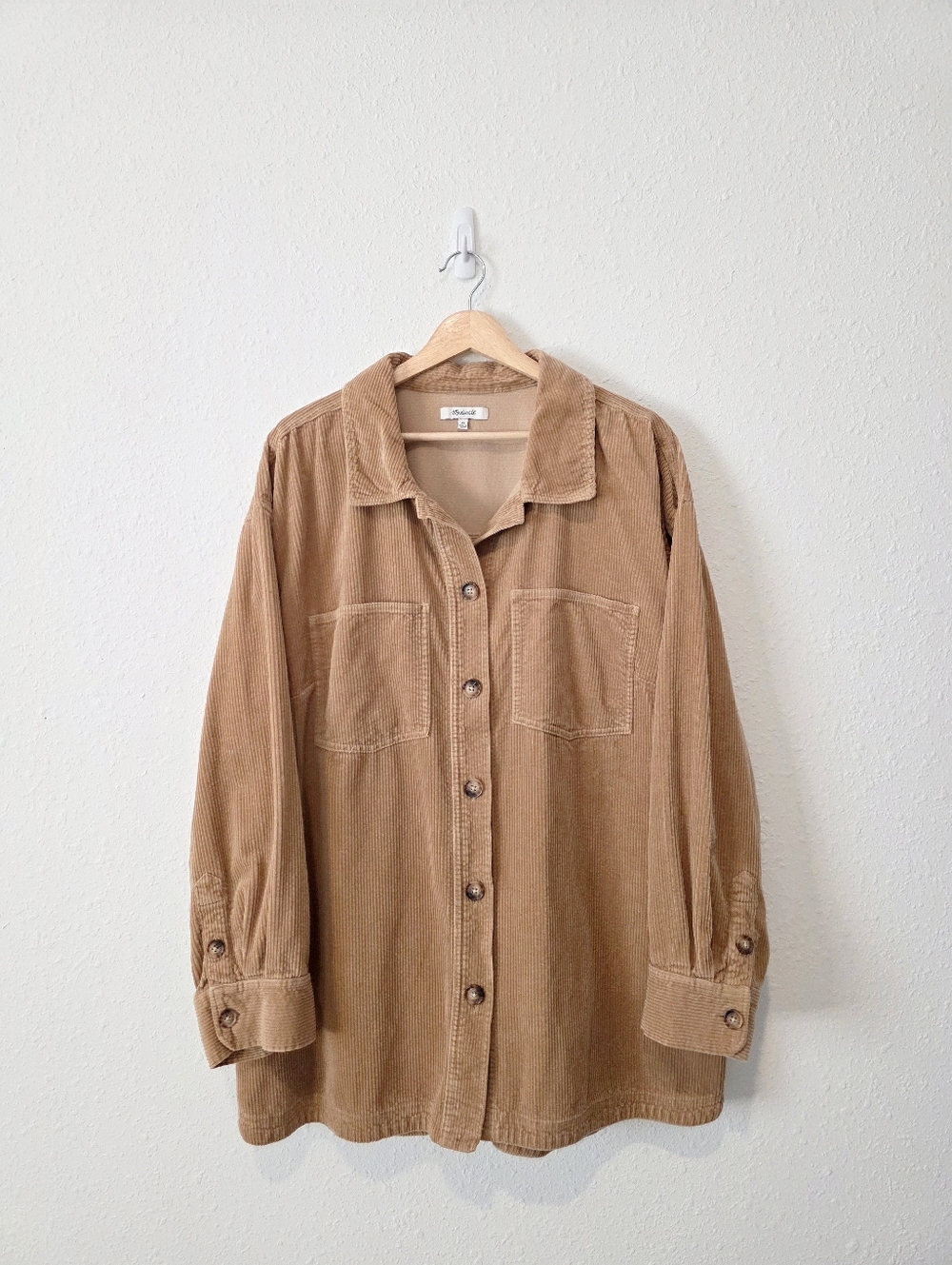 Madewell Cotton Corduroy Shirt Jacket 2X